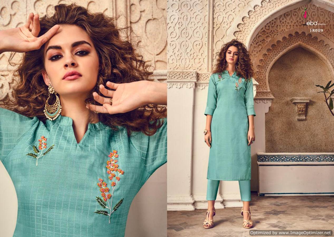 Eba Present Instagirl Kurti With Bottom Collection