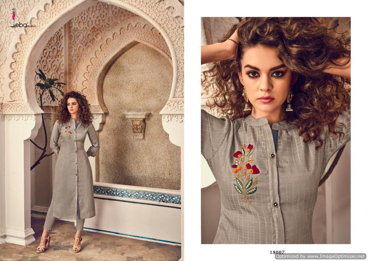Eba Present Instagirl Kurti With Bottom Collection