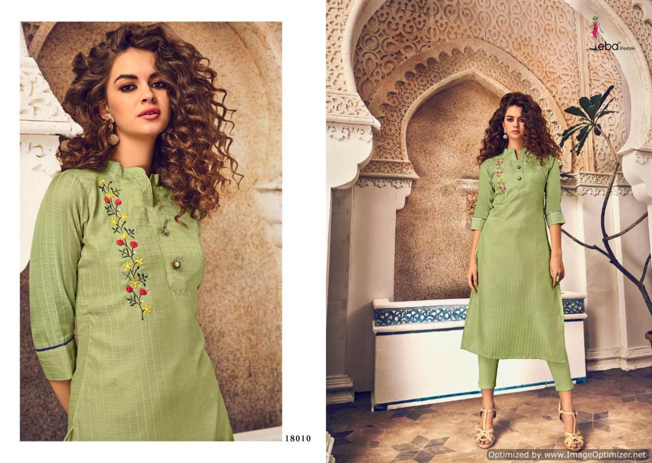 Eba Present Instagirl Kurti With Bottom Collection