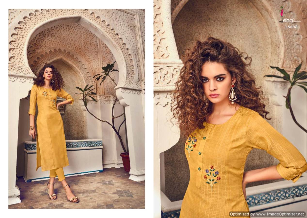 Eba Present Instagirl Kurti With Bottom Collection