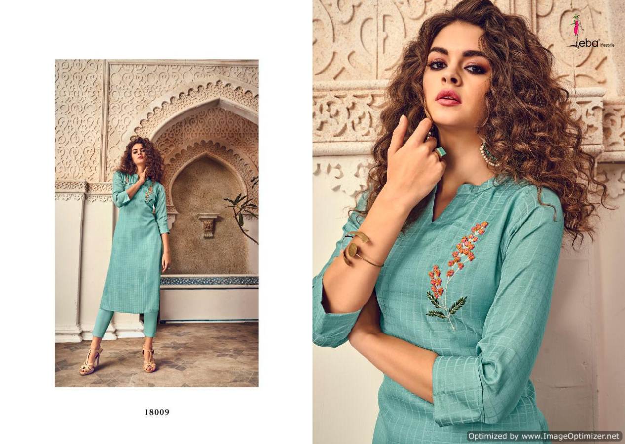 Eba Present Instagirl Kurti With Bottom Collection