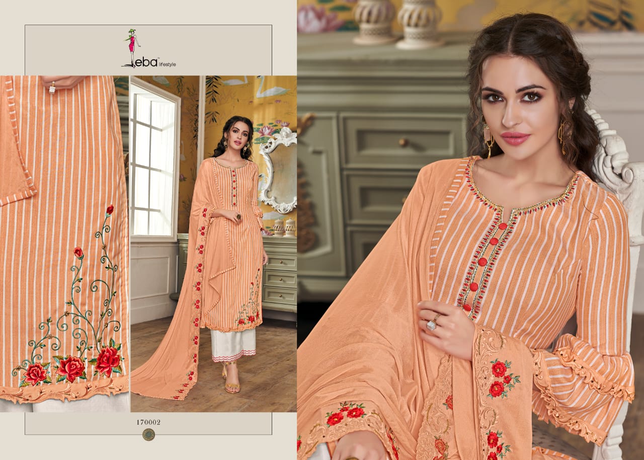 Eba Present Sakhi Vol 1 Cotton Salwar Suits Collection.