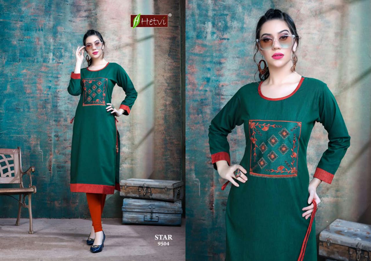 Hetvi Present Star Kurtis Catalogue