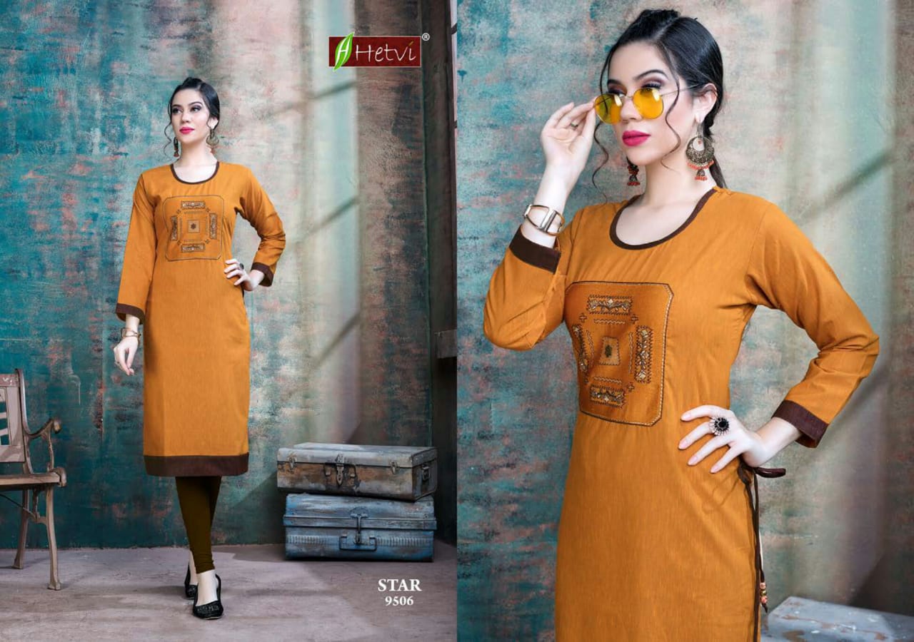 Hetvi Present Star Kurtis Catalogue