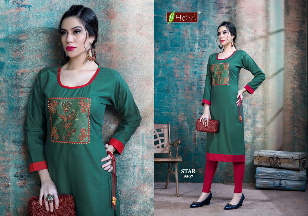 Hetvi Present Star Kurtis Catalogue