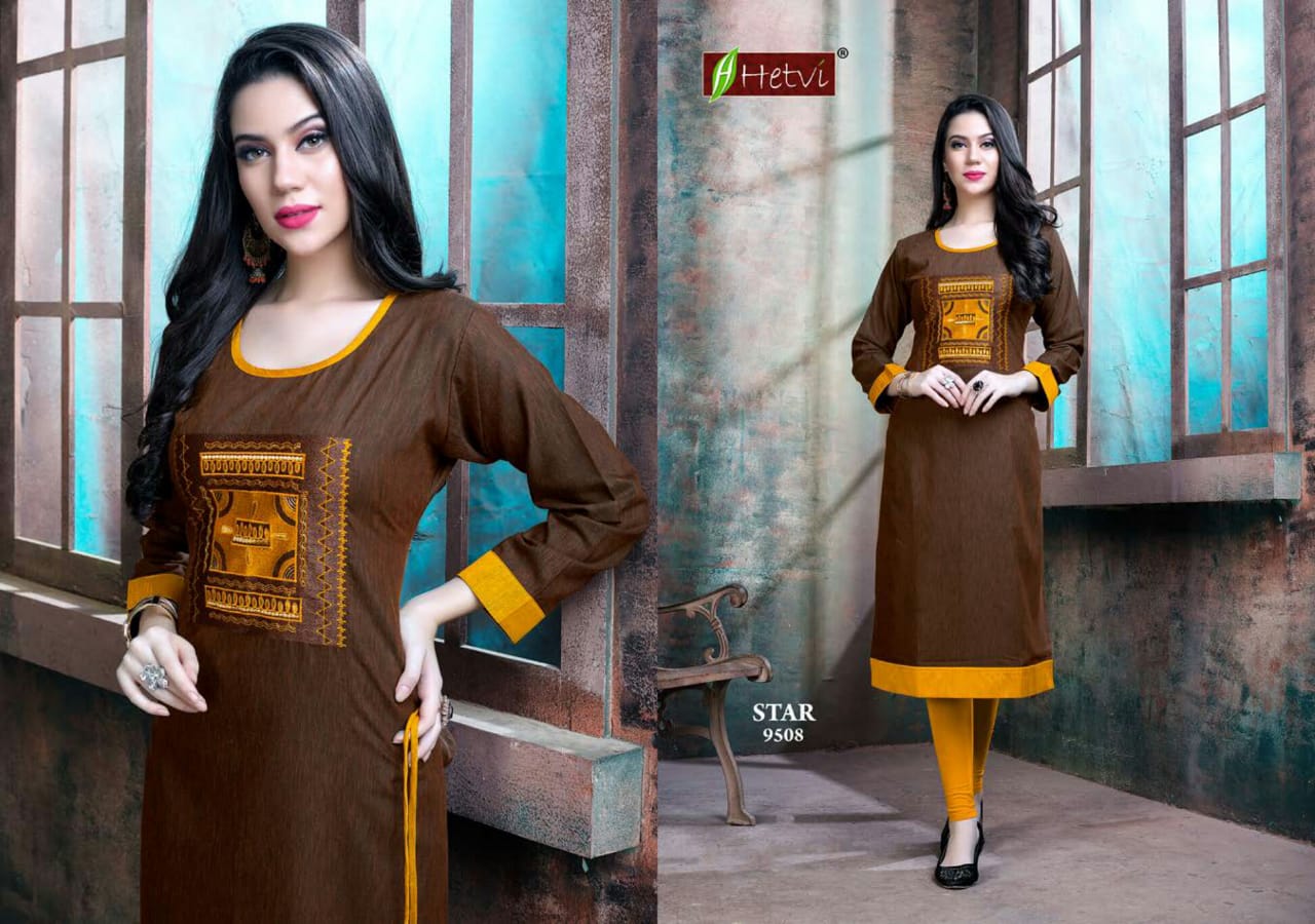 Hetvi Present Star Kurtis Catalogue