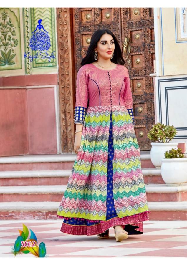 Kajal Style   Present Mastani Vol 3  Heavy Lawn Cotton Stylish Kurti