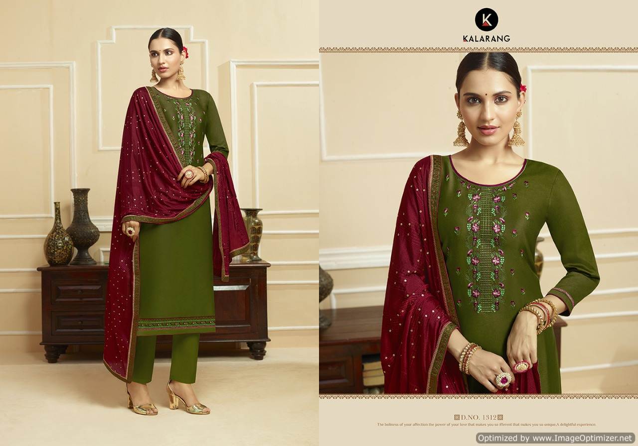 Kalarang Present Cristy Dress Material Collection.