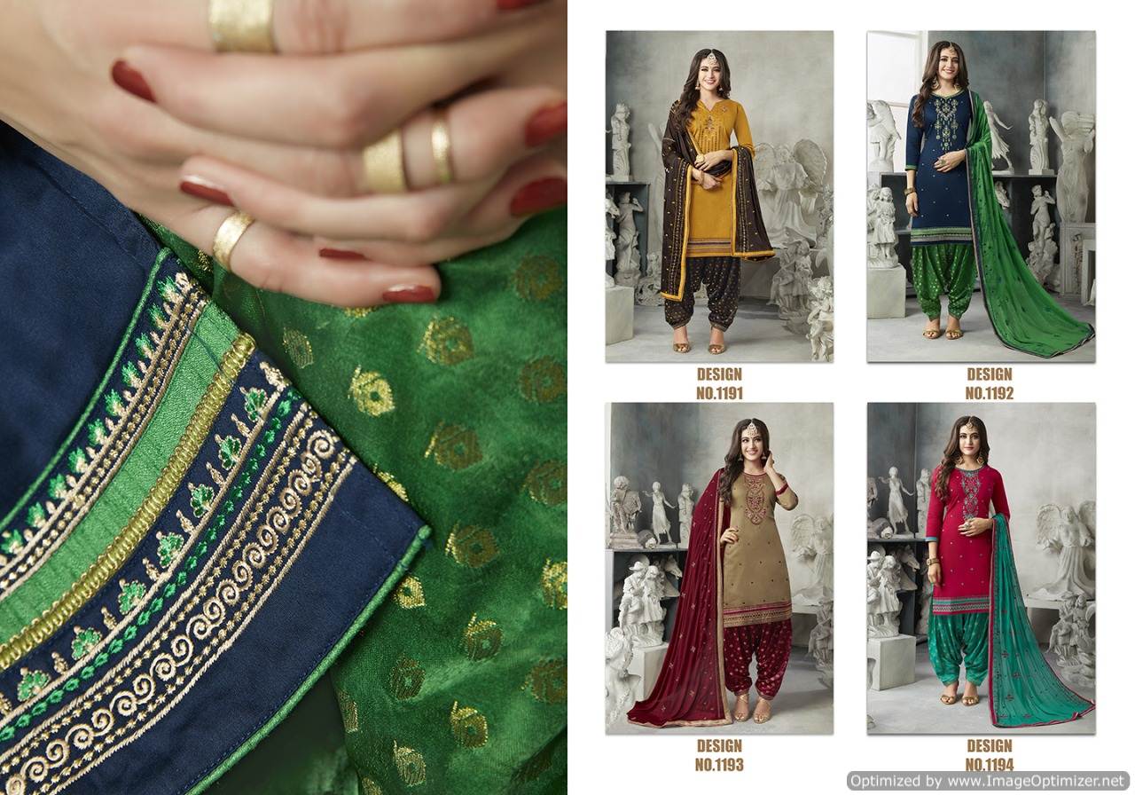 Kalarang Shagun Vol 7 Designer Dress Material Collection.