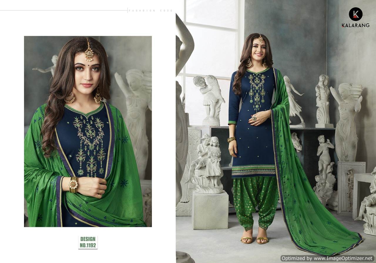 Kalarang Shagun Vol 7 Designer Dress Material Collection.