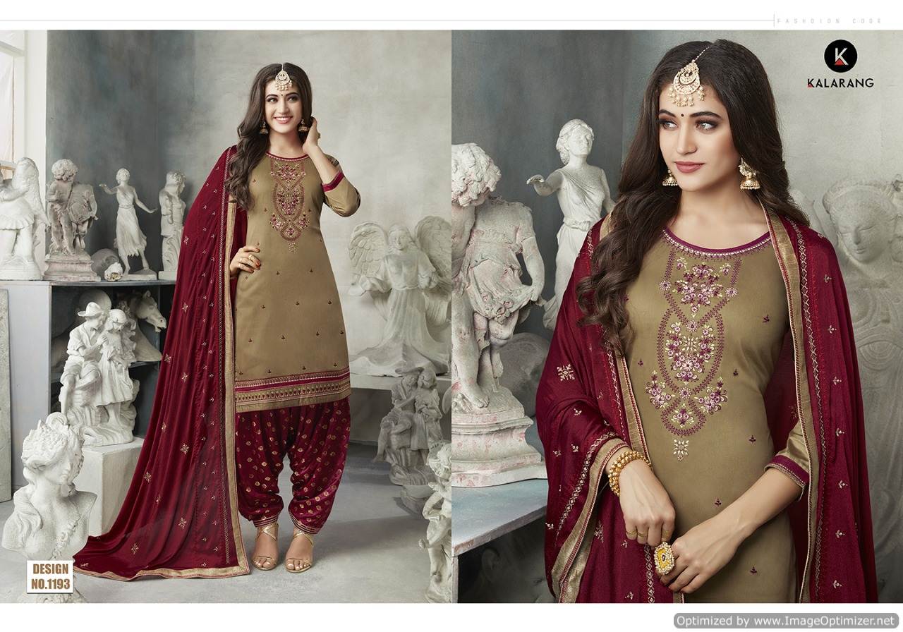 Kalarang Shagun Vol 7 Designer Dress Material Collection.