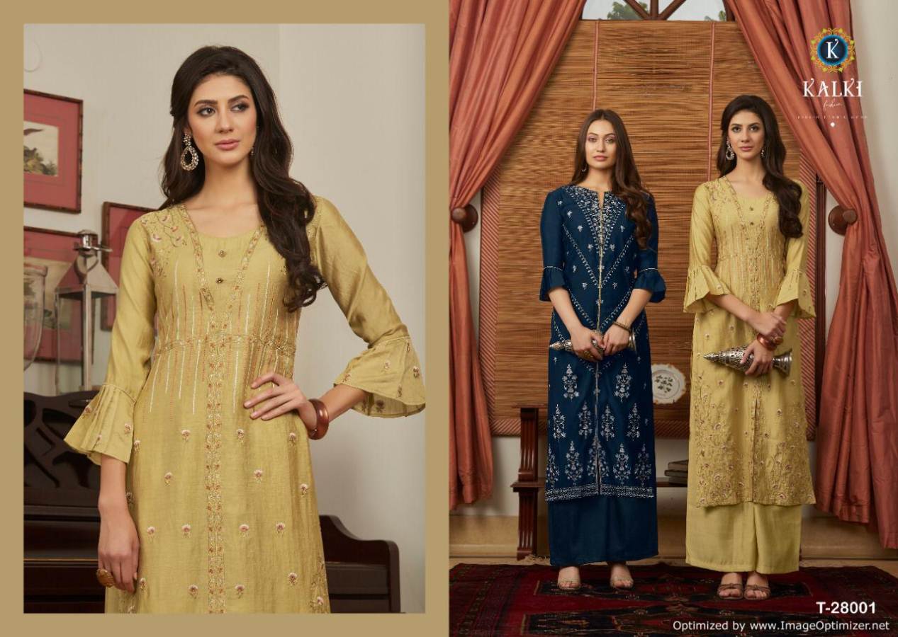 Kalki Present First Look Kurti With Palazzo