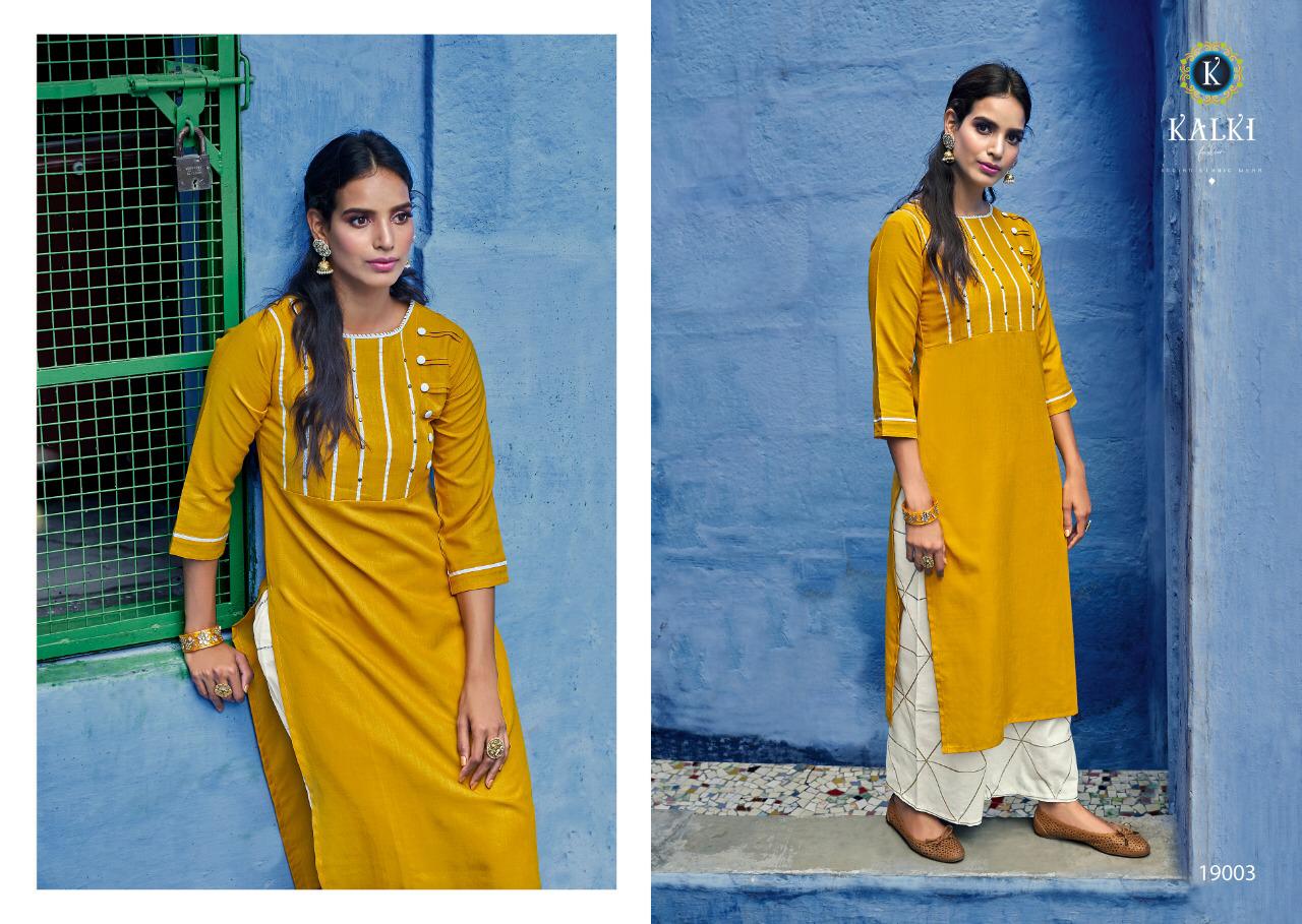 Kalki Fashion Present Mirow Vol 5 Kurtis Catalogue