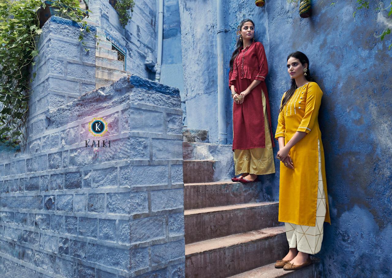 Kalki Fashion Present Mirow Vol 5 Kurtis Catalogue