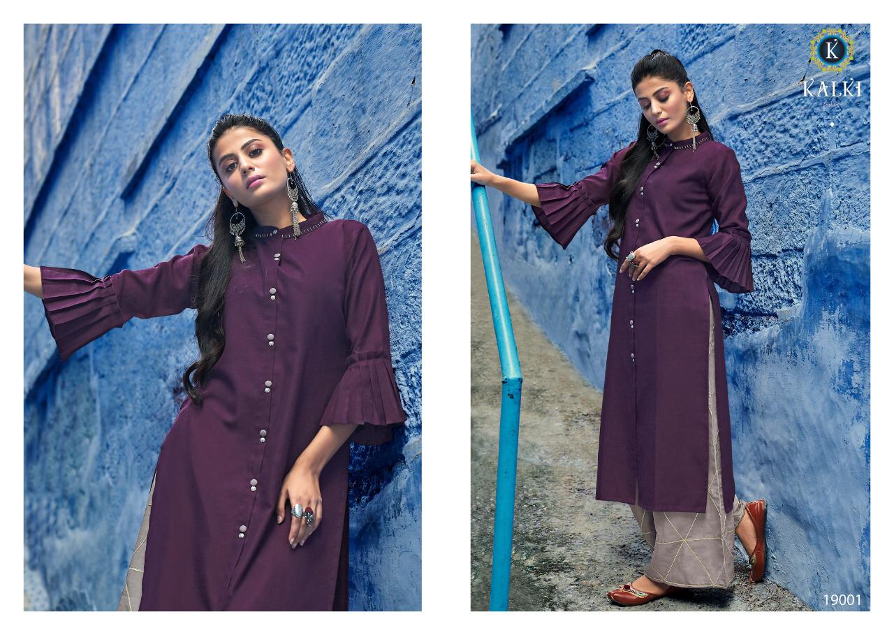 Kalki Fashion Present Mirow Vol 5 Kurtis Catalogue