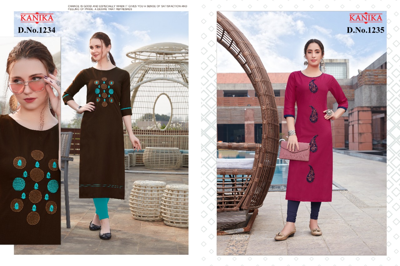 Kanika Present Aditi Vol 5 Kurtis Catalogue