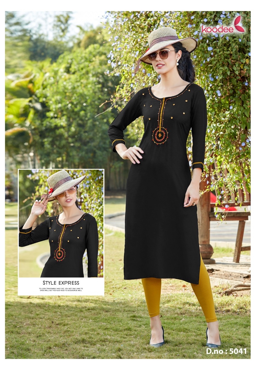 Koodee Present Pahal Vol 6 Kurtis Catalogue