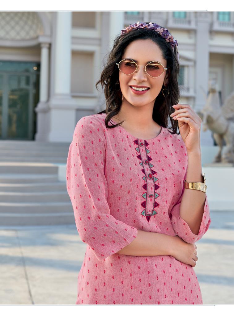 Ladies Flavour Present Fantasy Kurtis Catalogue
