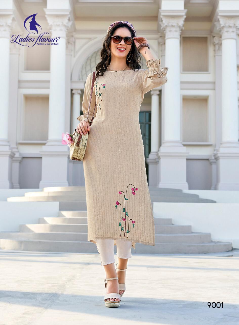 Ladies Flavour Present Limelight Kurtis Catalogue