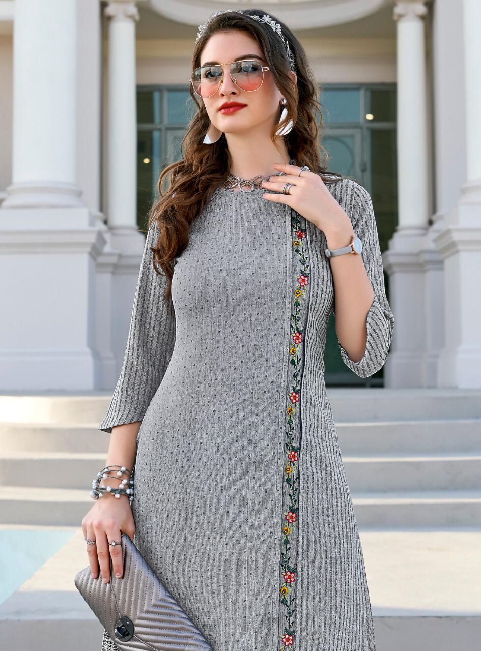 Ladies Flavour Present Limelight Kurtis Catalogue