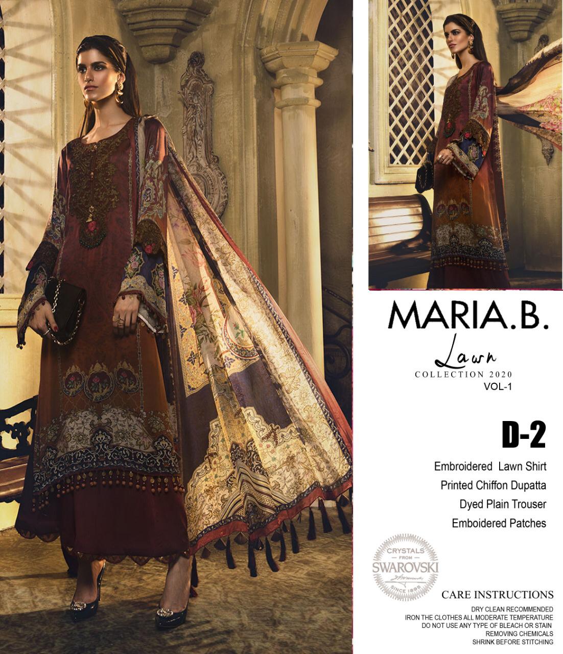 Maria B Lawn 2020 Pure Lawn Salwar Suits