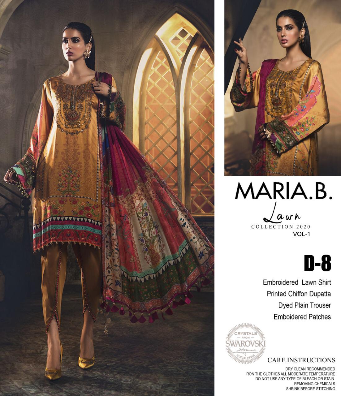 Maria B Lawn 2020 Pure Lawn Salwar Suits