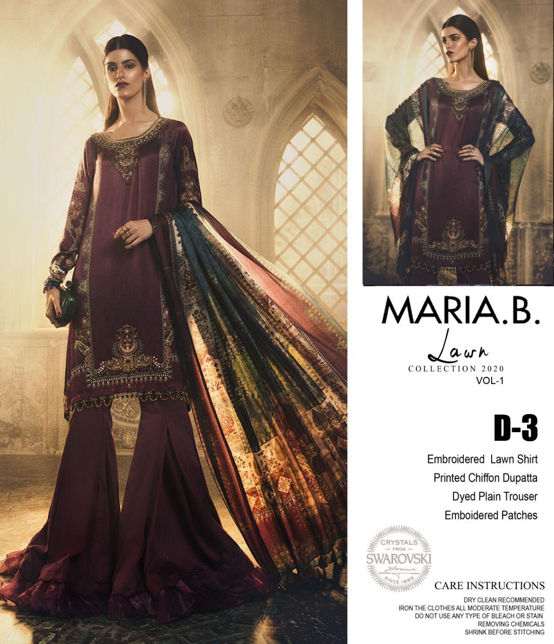 Maria B Lawn 2020 Pure Lawn Salwar Suits