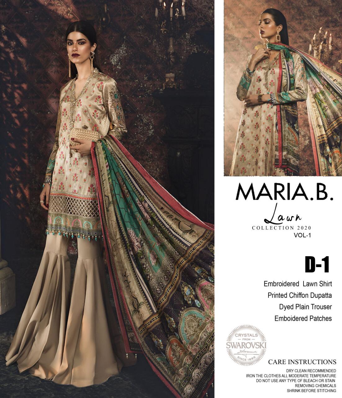 Maria B Lawn 2020 Pure Lawn Salwar Suits
