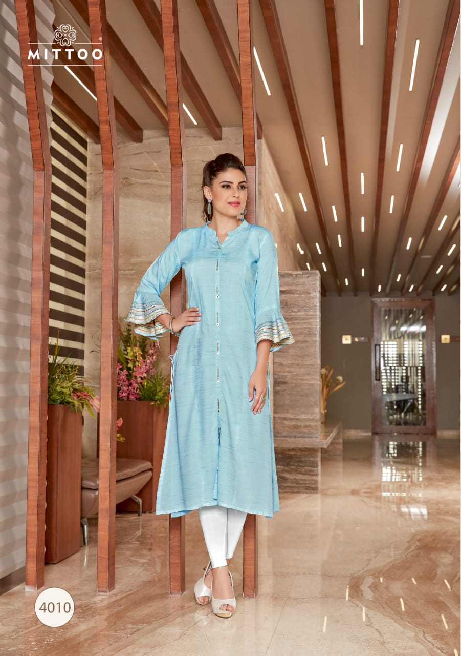 Mittoo Present Mayurika Designer Kurtis Catalogue