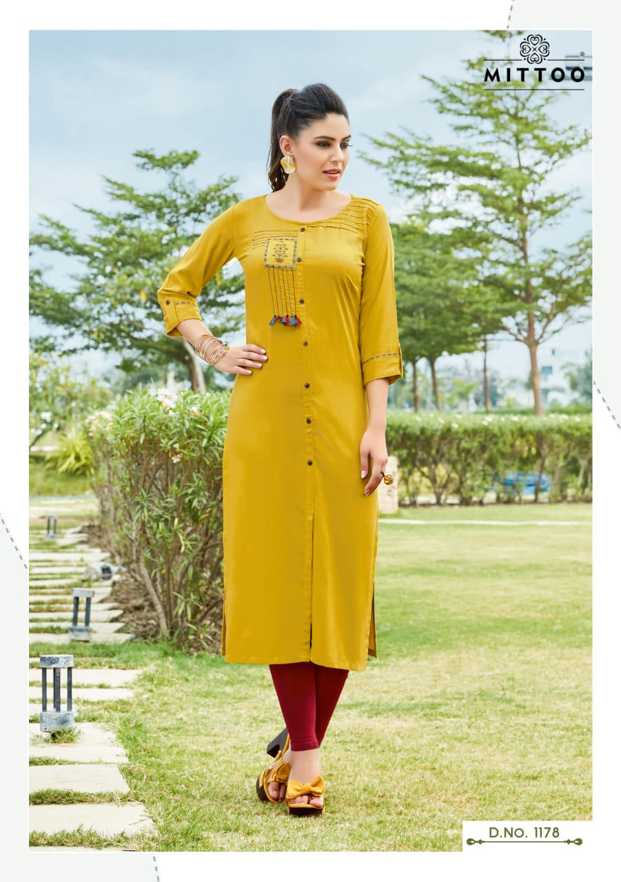 Mittoo Present Palak Vol 19 Kurtis Catalogue