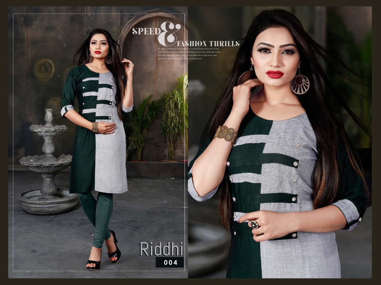 Riddhi Casual Wear Kurtis  Catalogue