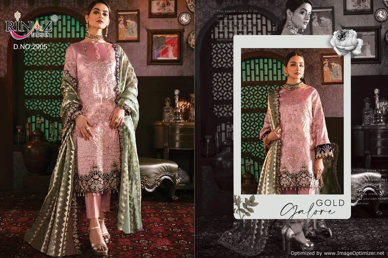 Rinaz Present Jazmin Vol 10 Pakistani Suits Collection