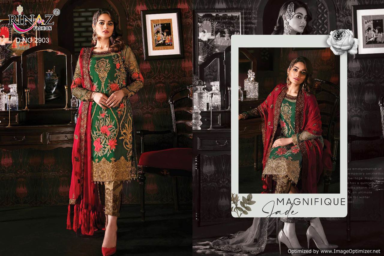 Rinaz Present Jazmin Vol 10 Pakistani Suits Collection