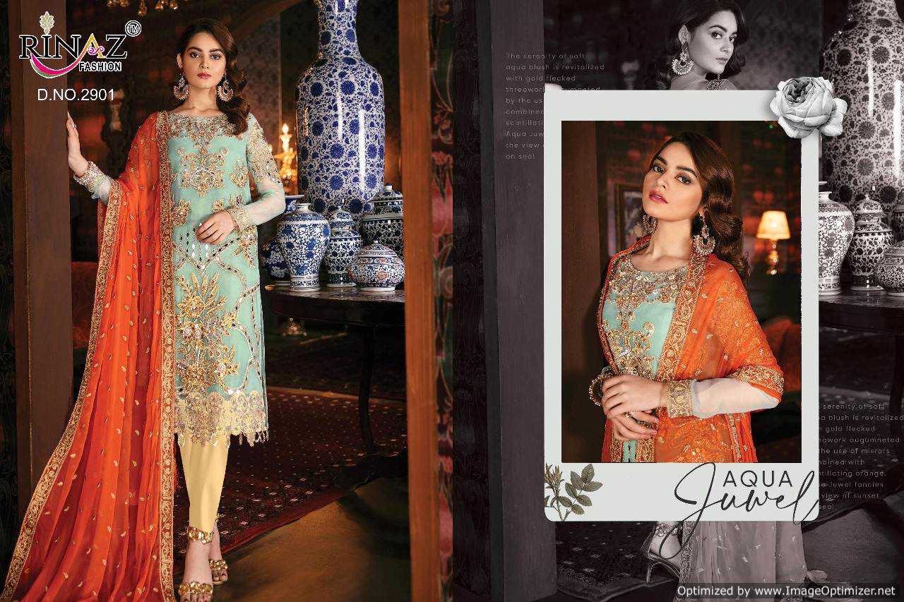 Rinaz Present Jazmin Vol 10 Pakistani Suits Collection
