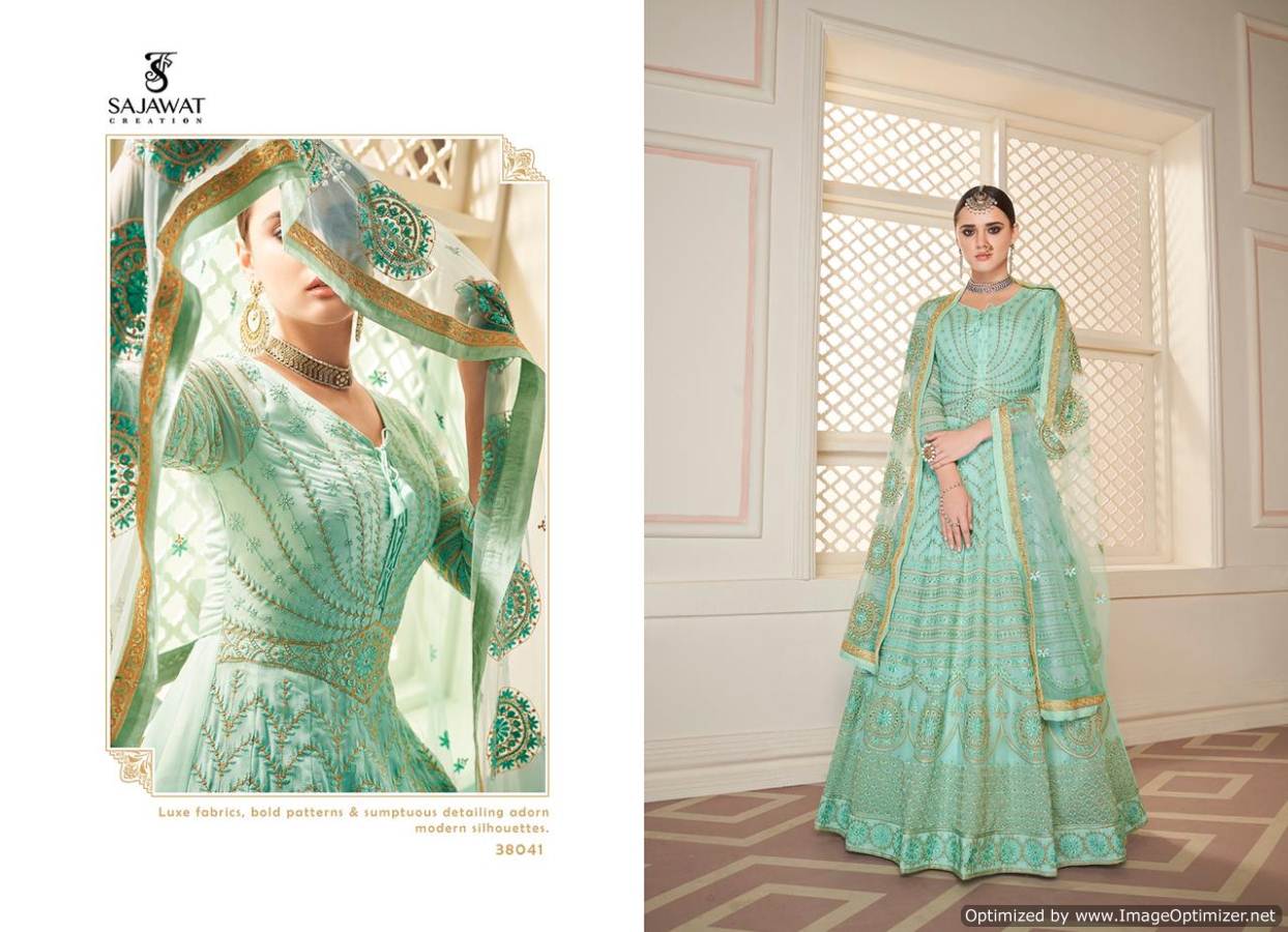Sajawat Present Begam Vol 5 Readymade Collection.