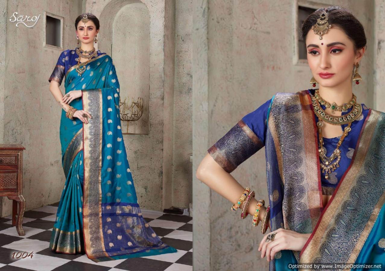 Saroj Present Rumani Designer Saree Collection.