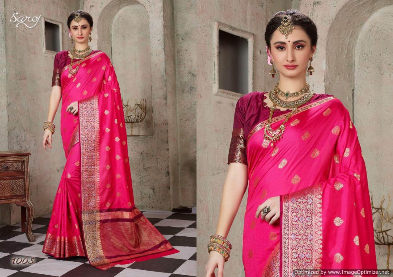 Saroj Present Rumani Designer Saree Collection.