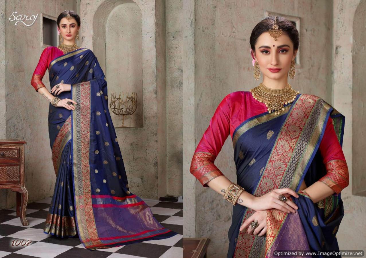 Saroj Present Rumani Designer Saree Collection.