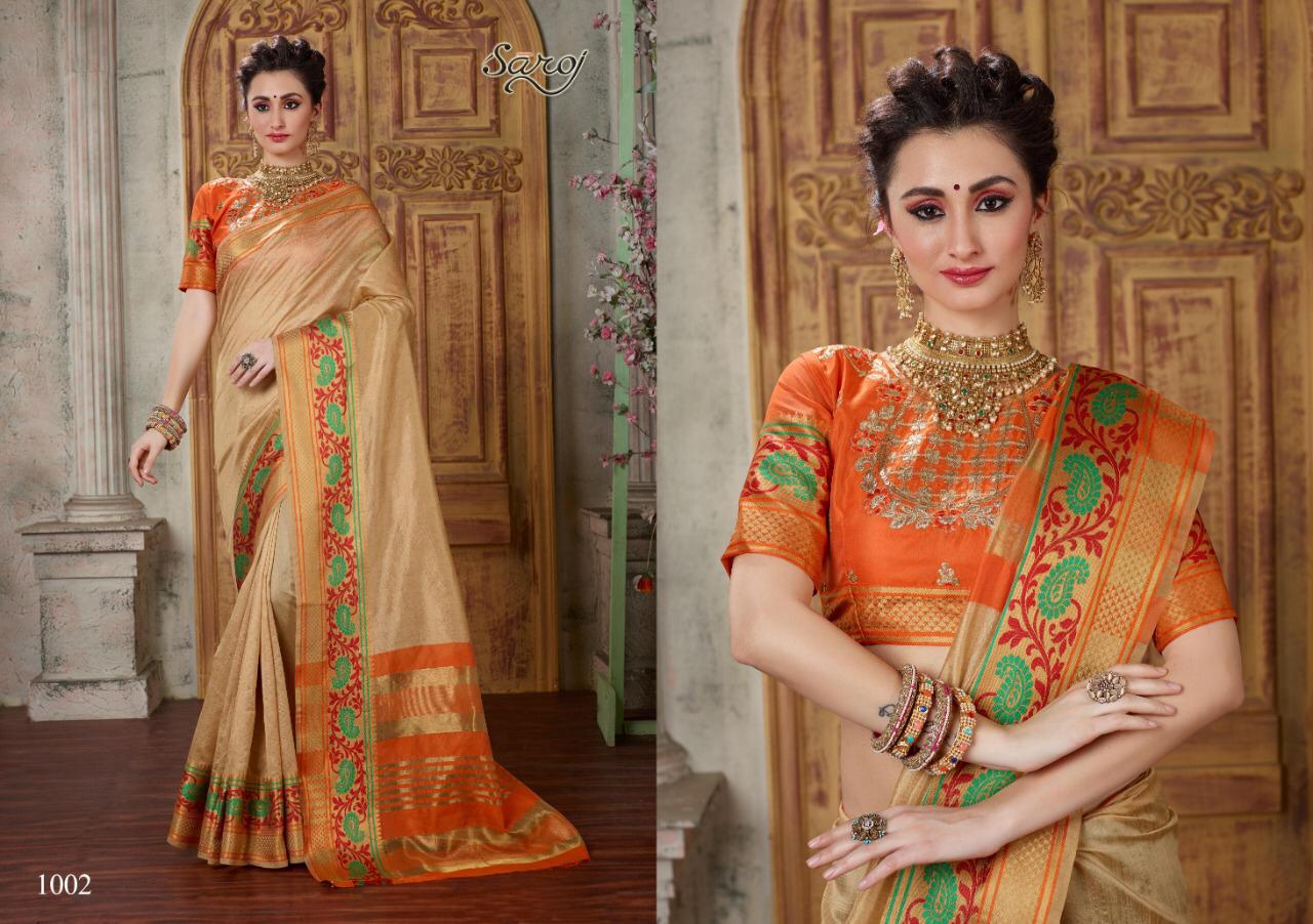 Saroj  Present Chittragndha Sarees Catalogue