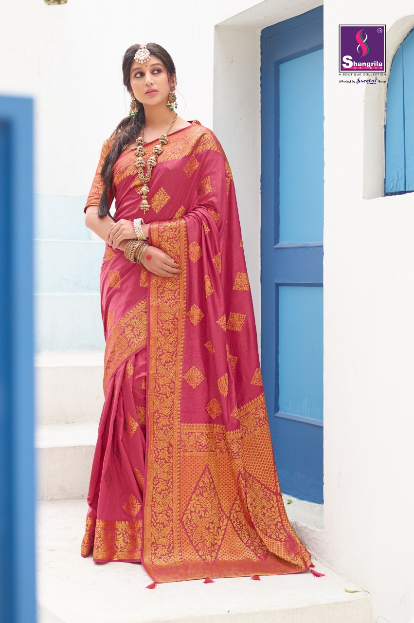 Shangrila Present Anantam Silk Sarees Catalogue