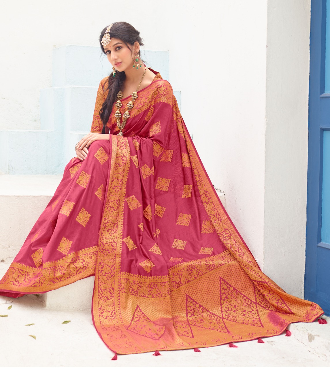 Shangrila Present Anantam Silk Sarees Catalogue