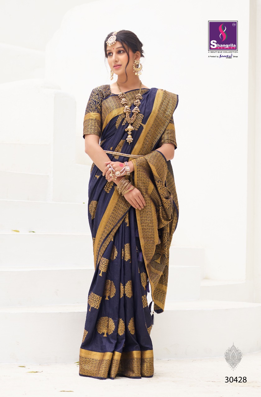 Shangrila Present Anantam Silk Sarees Catalogue