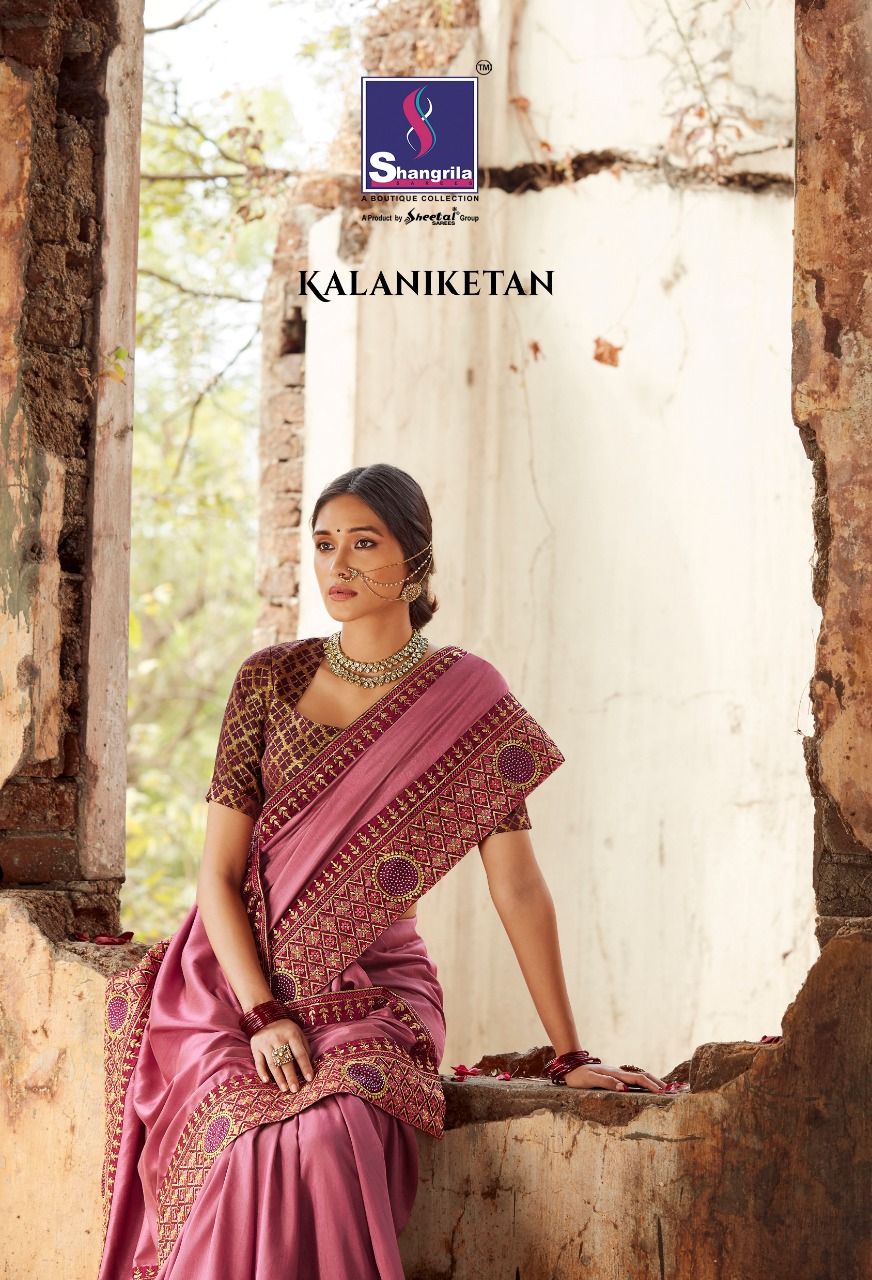 Shangrila Present Kalaniketan Sarees Catalogue