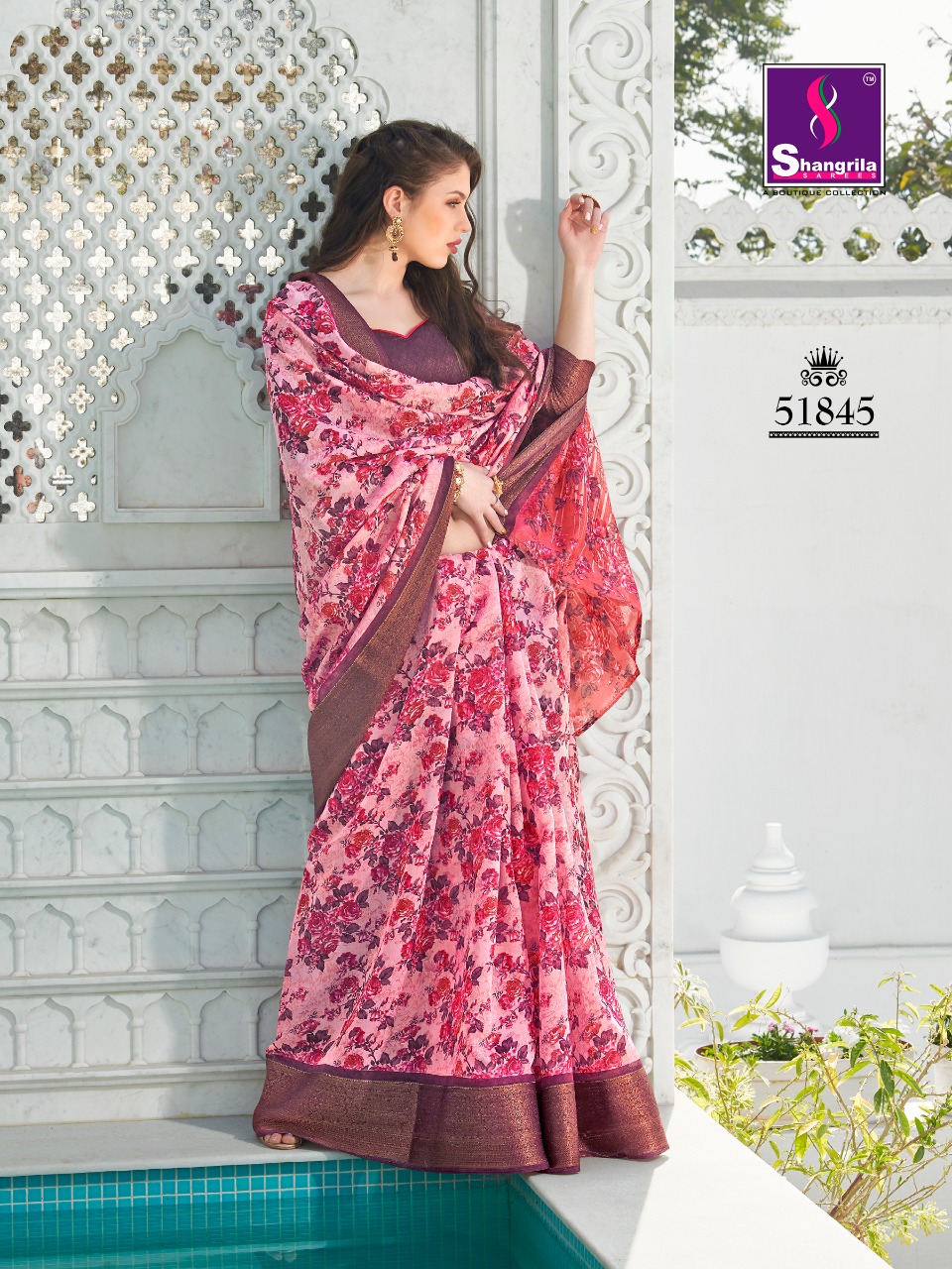 Shangrila Present Muga Silk Sarees Catalogue