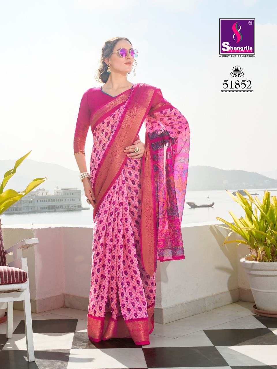 Shangrila Present Muga Silk Sarees Catalogue
