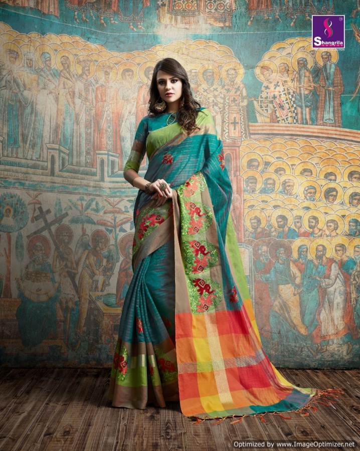 Shangrila Present Tanvee Silk Saree Collection