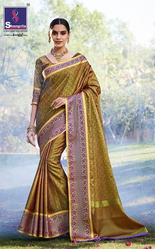 Shangrila Present Tulsi Designer Sarees Catalogue