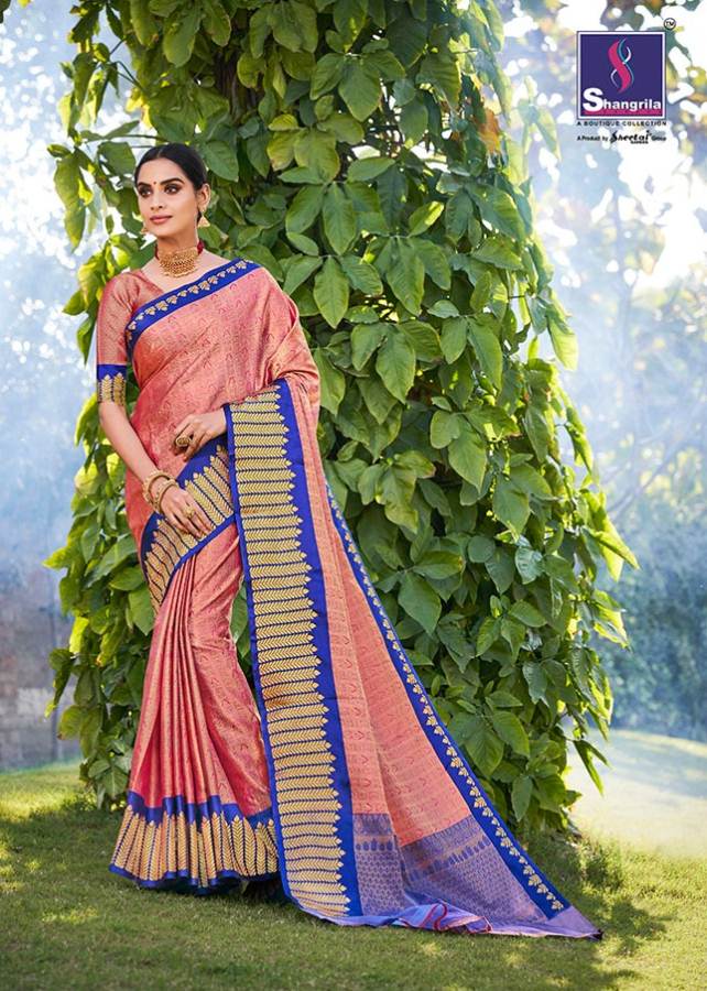 Shangrila Present Tulsi Designer Sarees Catalogue