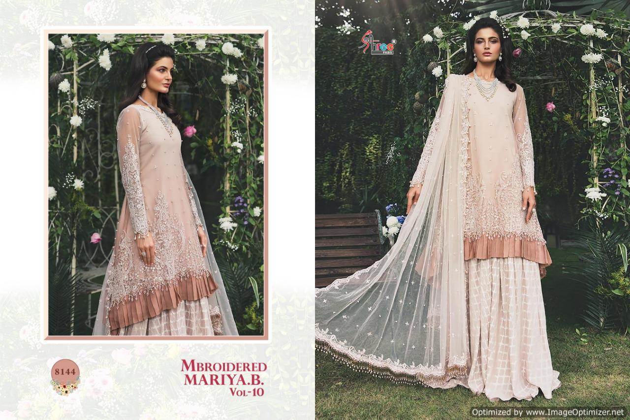 Shree Mbroidered Mariya B Vol 10 Pakistani Salwar Suits