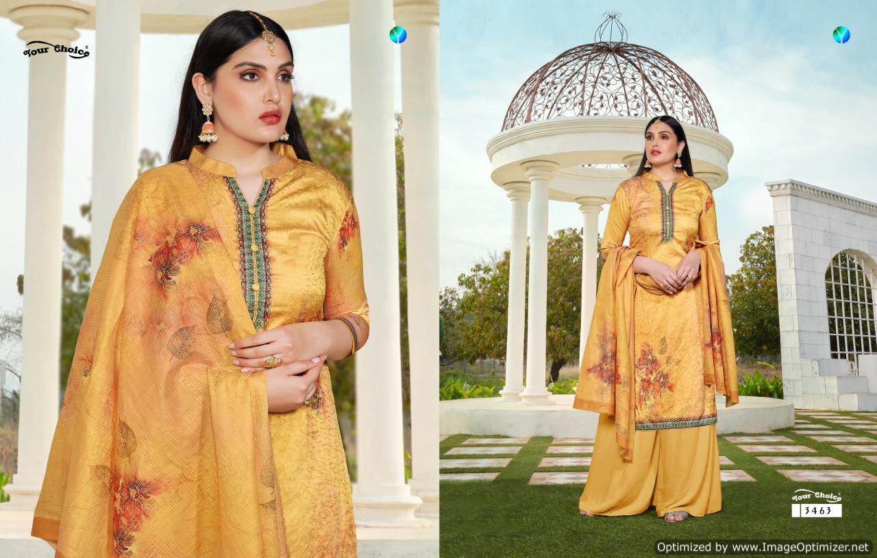 Y.c Present Mahnoor Dress Material Catalogue